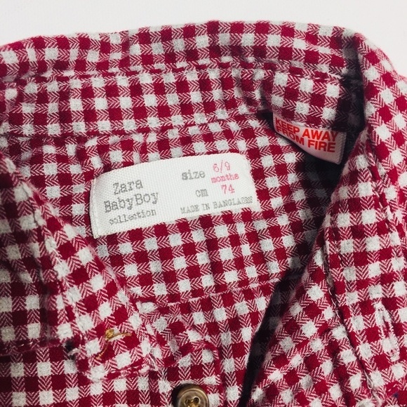 Zara plaid shirt - Picture 2 of 2